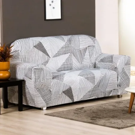 Capa de Sofá Estampada - Geo