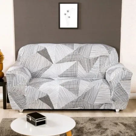 Capa de Sofá Estampada - Geo